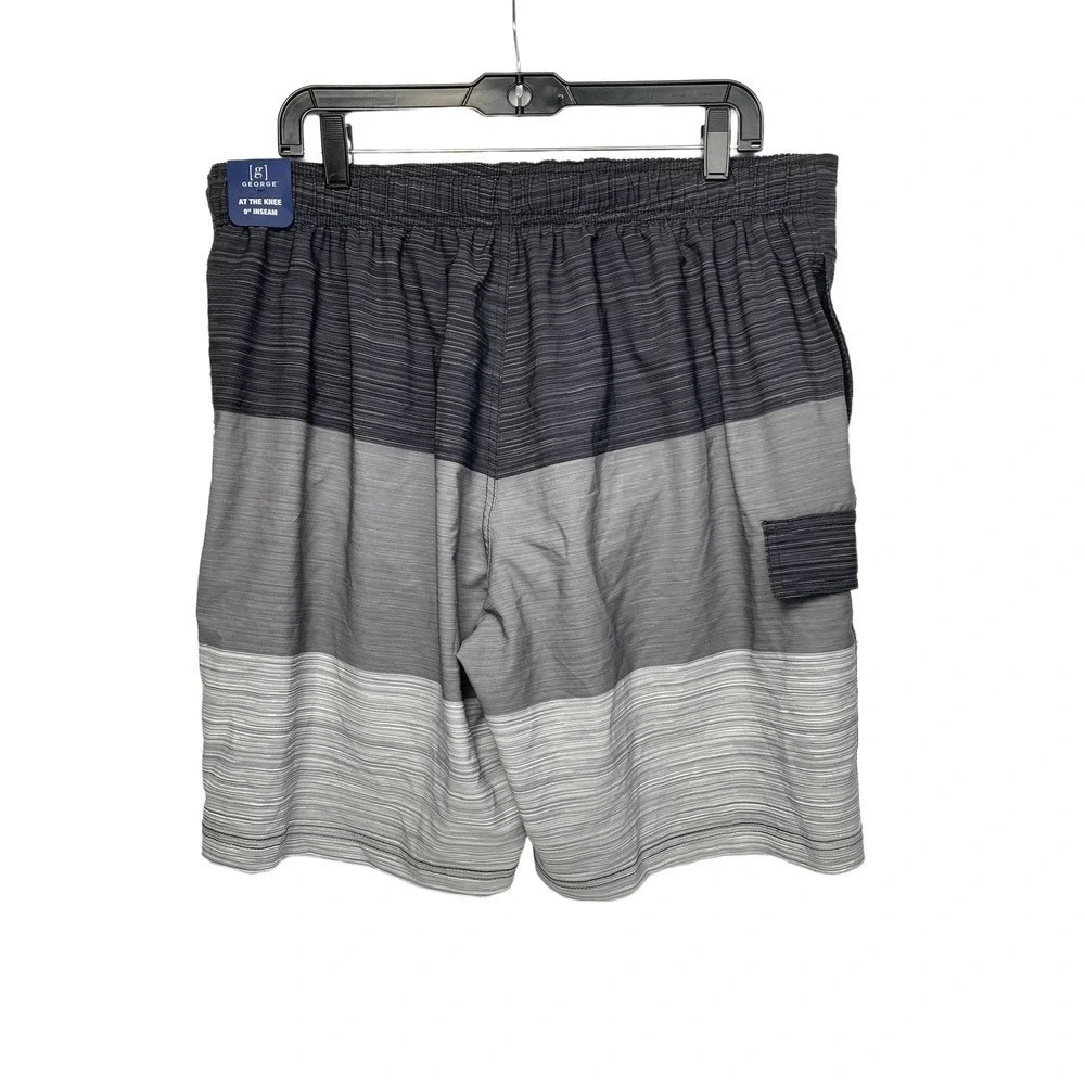 George Gray Swim Trunks TagFree Comfort UPF50 Plus Quick Dry Large - Picture 3 of 8